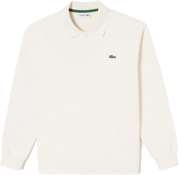 Ao Lacoste Polo Collar Sweatshirt 'Beige' SH838E-53G-XFJ