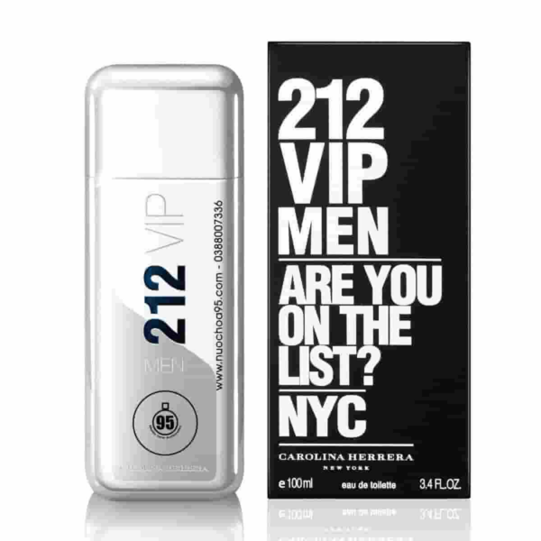 Nước hoa Carolina Herrera 212 VIP For Men - Ảnh 2