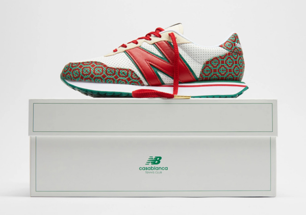 Giày New Balance Casablanca x 237 'Red Monogoram' MS237CBB - Ảnh 7