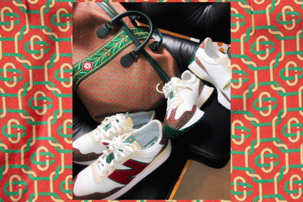 Giày New Balance Casablanca x 237 'Red Monogoram' MS237CBB - Ảnh 8