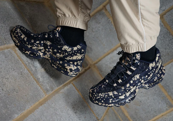 Giày Nike Cav Empt x Air Max 95 'Blackened Blue' AV0765-400 - Ảnh 6