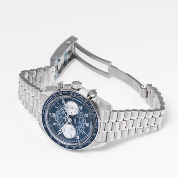 Đồng Hồ Omega Speedmaster Chronograph 'Blue' 329-30-43-51-03-001 - Ảnh 3