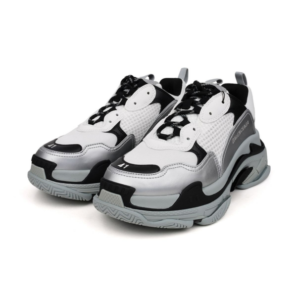 Giày Balenciaga Triple S Sneaker 'Grey Silver' 536737-W2FS5-1250 - Ảnh 2
