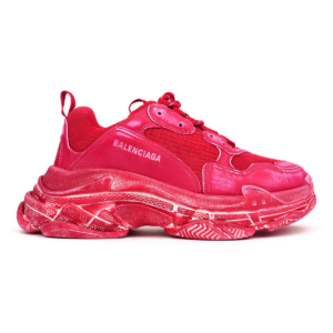 Alternative view of Giày Balenciaga Triple S Sneaker 'Dark Red' 536737-W3CN3-6000