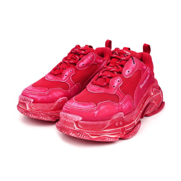 Giày Balenciaga Triple S Sneaker 'Dark Red' 536737-W3CN3-6000 - Ảnh 4