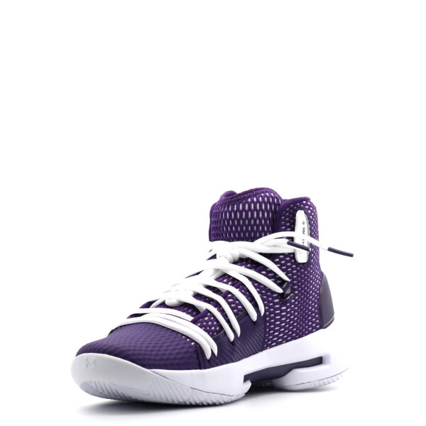 Giày Under Armour HOVR Havoc Mid Baskerball 'Purple White' 3020617-500 - Ảnh 3
