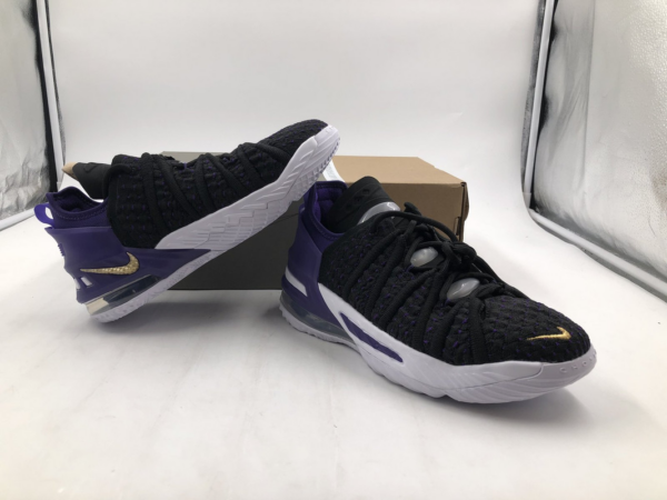 Giày Nike LeBron 18 GS 'Lakers' CW2760-004 - Ảnh 7