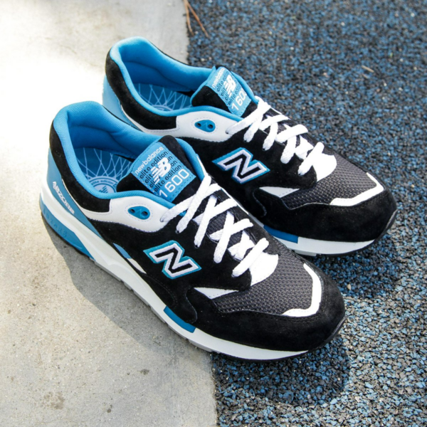 Giày New Balance 1600 Men Riders Club Black Blue CM1600BW - Ảnh 3