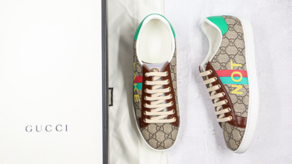 Giày Gucci Ace 'Fake Not Print' 636358 2GC10 8260 - Ảnh 4