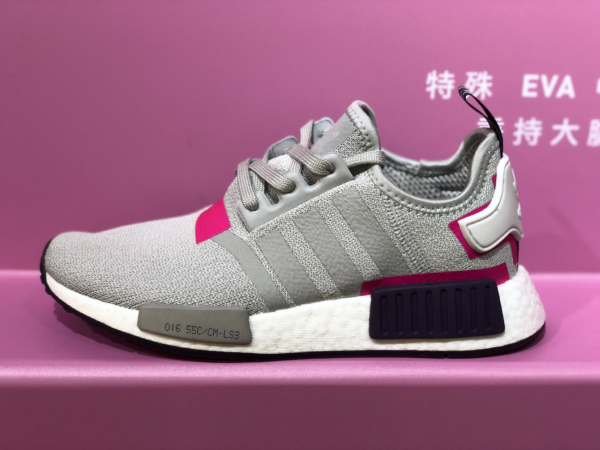 Giày Adidas NMD R1 Grey Two Shock Pink BD8006 - Ảnh 5