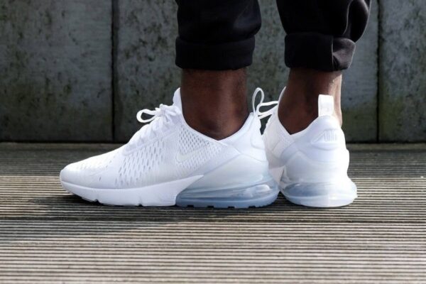 Giày Nike Air Max 270 'Triple White' AT7467-996 - Ảnh 5