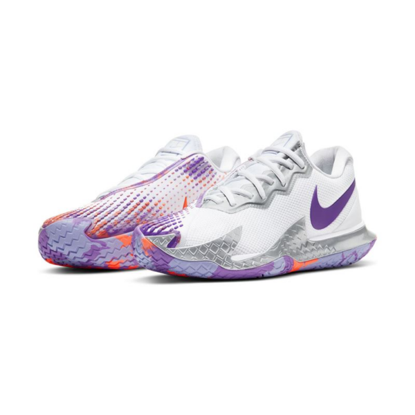 Giày Tennis Nike Court Air Zoom Vapor Cage 4 'White Purple' CD0431-103 - Ảnh 6