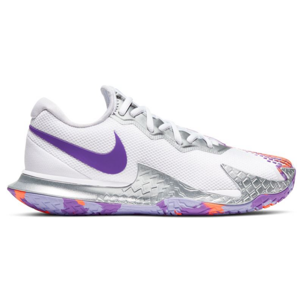 Giày Tennis Nike Court Air Zoom Vapor Cage 4 'White Purple' CD0431-103 - Ảnh 3