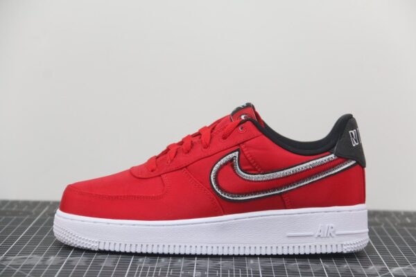 Giày Nike Air Force 1 Low 'Reverse Stitch Red' CD0886-600 - Ảnh 5