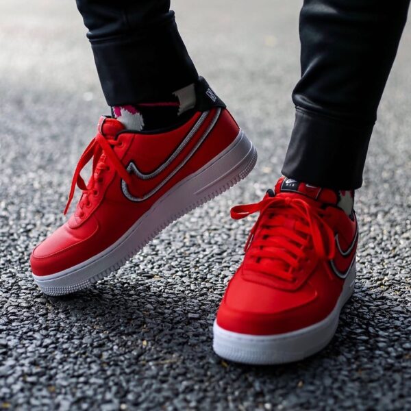 Giày Nike Air Force 1 Low 'Reverse Stitch Red' CD0886-600 - Ảnh 2