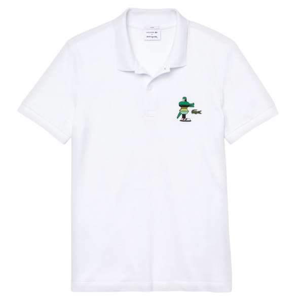 Áo Lacoste Unisex X Jeremyville Design Classic Fit Polo Shirt PH0409-001