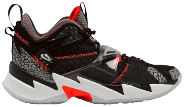 Giày Nike Jordan Why Not Zer0.3 GS 'Black Cement' CD5804-006