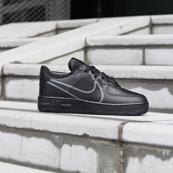 Giày Nike Air Force 1 REACT Full Black CD6960-003 - Ảnh 2