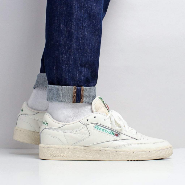 Giày Reebok Club C 1985 TV 'Chalk Glen Green' DV6434 - Ảnh 5