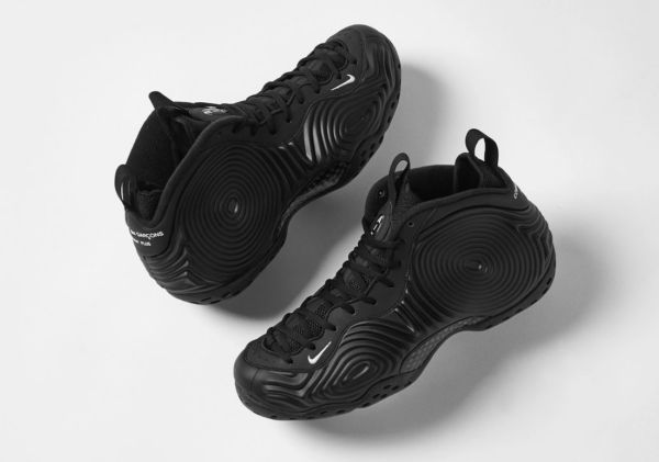Giày Nike Comme des Garçons Homme Plus x Air Foamposite One 'Black' DJ7952-001 - Ảnh 3