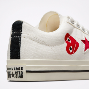 Giay Converse One Star Ox Comme des Garcons PLAY 'White' A01792C