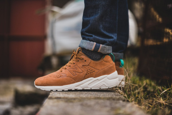Giày New Balance 580 Deconstructed 'Brown' MRT580DT - Ảnh 4