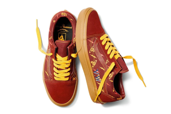Giày Vans Vivienne Westwood x Old Skool 'Anglomania' VN0A4BV5VZP - Ảnh 4