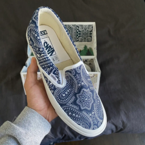 Giay Vans Kith x Vault OG Classic Slip-On LX 'Paisley' VN0A45JK6CC