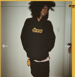 Alternative view of Áo Drew House Secret Deconstructed Hoodie Black