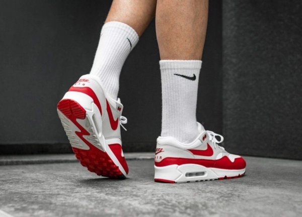 Giày Nike Air Max 90 'Sport Red' AJ7695-100 - Ảnh 8