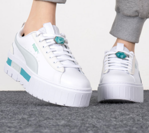 Alternative view of Giày Puma Mayze Crystal 'Blue White' 383320-01