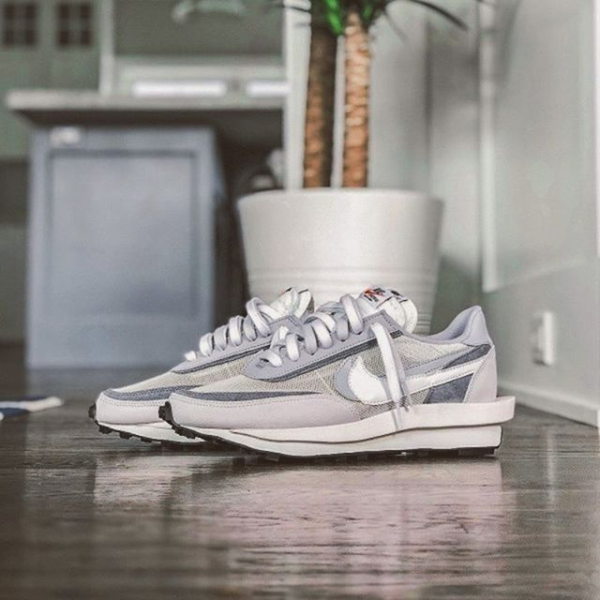 Giày Nike Sacai x LDWaffle 'Summit White' BV0073-100 - Ảnh 6