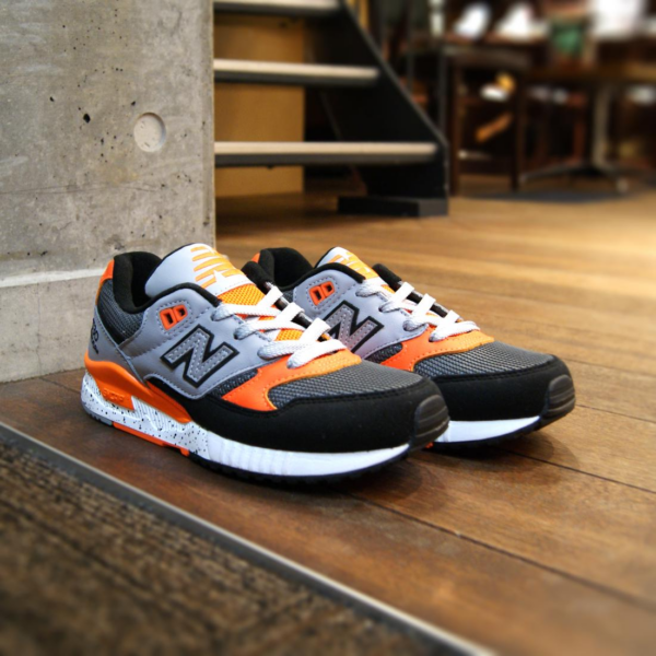 Giày New Balance Wmns 530 'Black Grey Orange' W530PSC - Ảnh 3