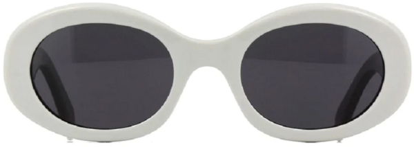 Kinh Celine Oval Sunglasses 'Gold White' CL40194U-25A