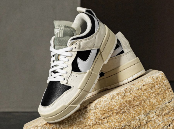 Giày Nike Wmns Dunk Low Disrupt 'Ivory Black' DD6620-001 - Ảnh 6