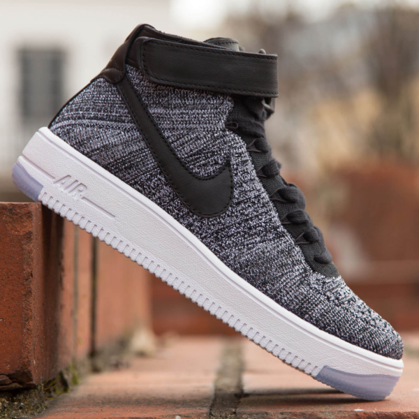 Giày Nike Wmns Air Force 1 Flyknit 'Oreo' 818018-001 - Ảnh 3
