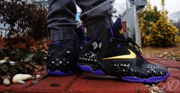 Giày Nike LeBron 11 'BHM' 646702-001 - Ảnh 7