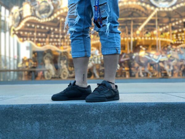 Giày Adidas Yeezy Powerphase Calabasas 'Core Black' CG6420 - Ảnh 3