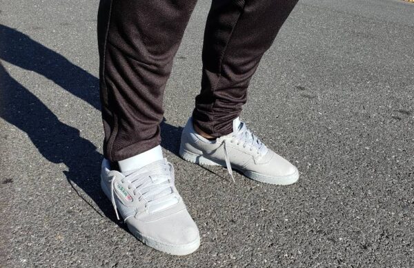 Giày Adidas Yeezy Powerphase Calabasas 'Grey' CG6422 - Ảnh 2