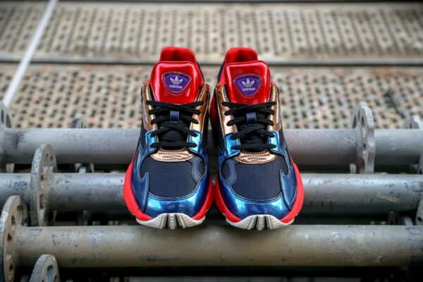 Giày Adidas Wmns Falcon 'Collegiate Navy Red' CG6632 - Ảnh 3