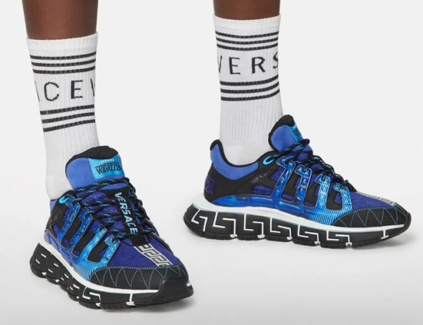 Giày Versace Trigreca Trainers 'Blue' DSU8094-D17TCG-6X150 - Ảnh 5