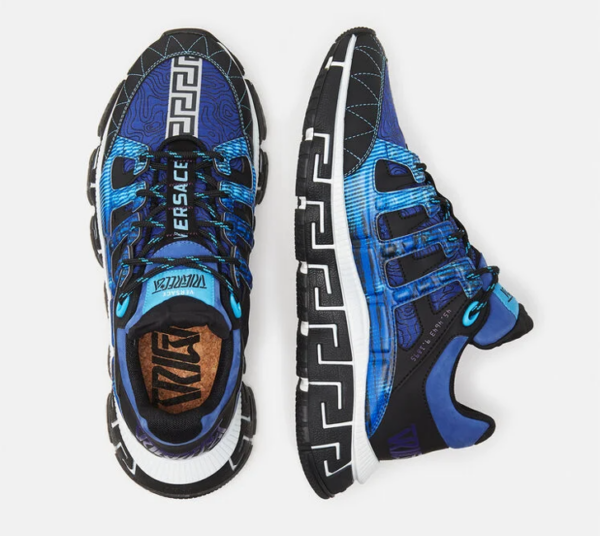 Giày Versace Trigreca Trainers 'Blue' DSU8094-D17TCG-6X150 - Ảnh 3