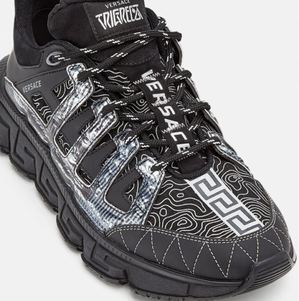 Giày Versace Trigreca Trainers 'Black' DSU8094-D18TCG-D4192 - Ảnh 2