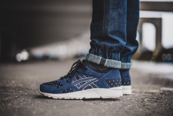 Giày Asics Gel Lyte 5 Japanese Denim Indian Ink H601N 5050 - Ảnh 3