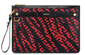 Túi Versace Lunar New Year Tiger Pouch Black Red 1002245-1A03167-5R24V