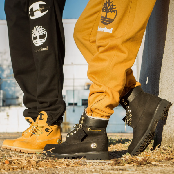 Giày Timberland Champion x 6 Inch Premium WP Warm Lined 'Black' TB0A1UD3-001 - Ảnh 2