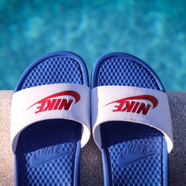 Dép Nike Benassi Slide 'Game Royal White' 343880-410 - Ảnh 3