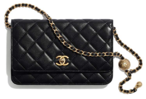 Túi Chanel Wmns Classic Wallet On Chain Lambskin Black AP1450-B02991-94305
