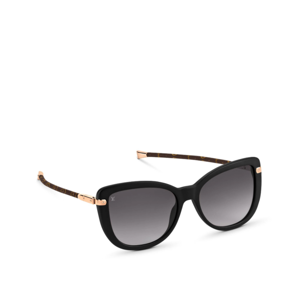 Kính Louis Vuitton Charlotte Monogram Black Z0781E - Ảnh 2
