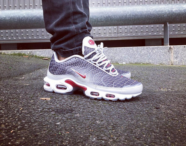 Giày Nike Air Max Plus Wave Grid Grey BV1983-001 - Ảnh 6